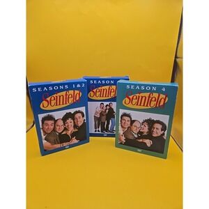 Seinfeld Complete Seasons 1-4 Box Sets (DVD) - Excellent Condition